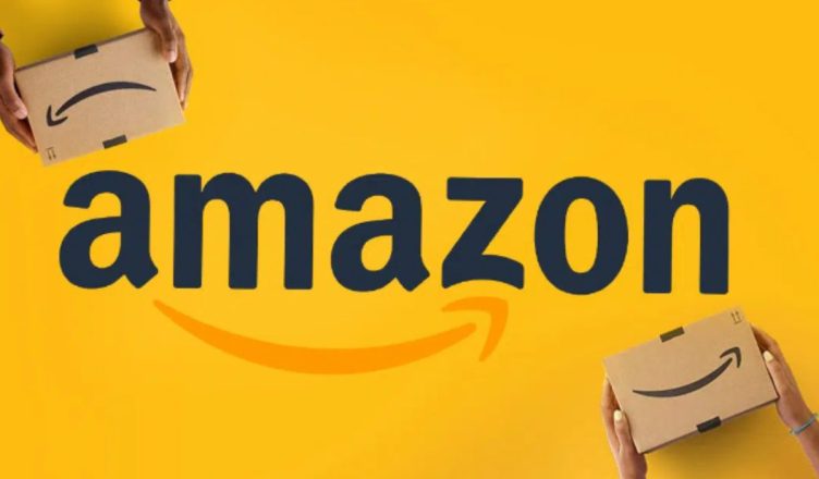 logo amazon con 2 pacchi